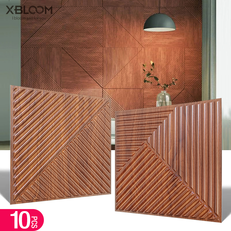 10pcs 30x30cm 3D Art Wall Pane - مراجعة Pvc Panel Background وسعره