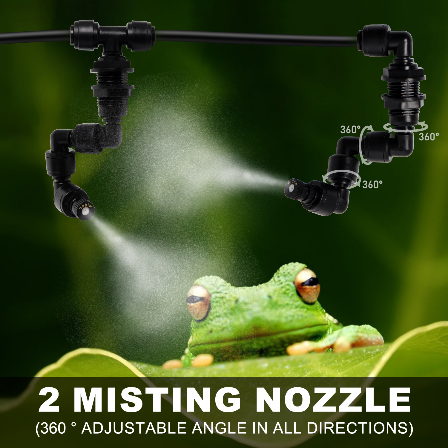 Automatic Reptile Spray System - مراجعة Terrarium Fogger Ultrasonic وسعره