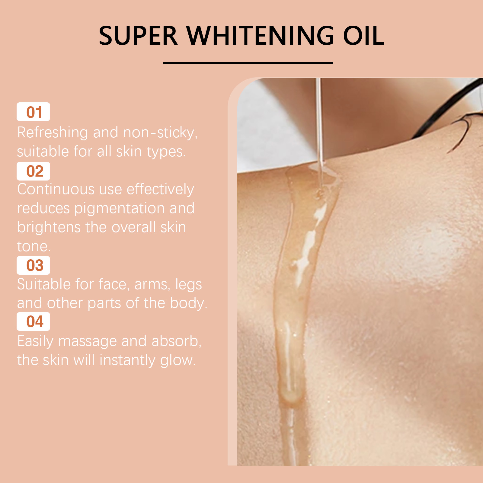 Body Whitening Oil 100ml Natur - مراجعة Substrate Coconut Fiber وسعره