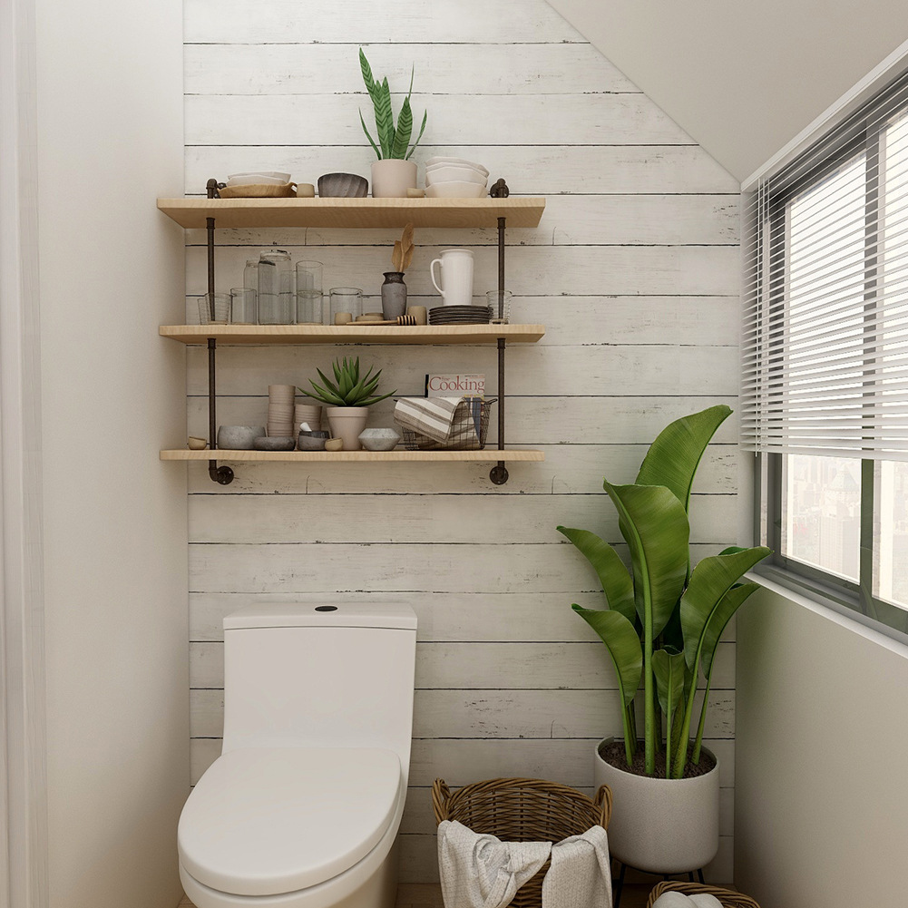 Retro Style White Wood Grain M - مراجعة Pvc Panel Background وسعره