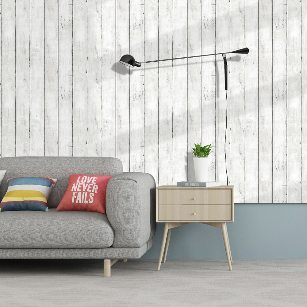Retro Style White Wood Grain M - مراجعة Pvc Panel Background وسعره