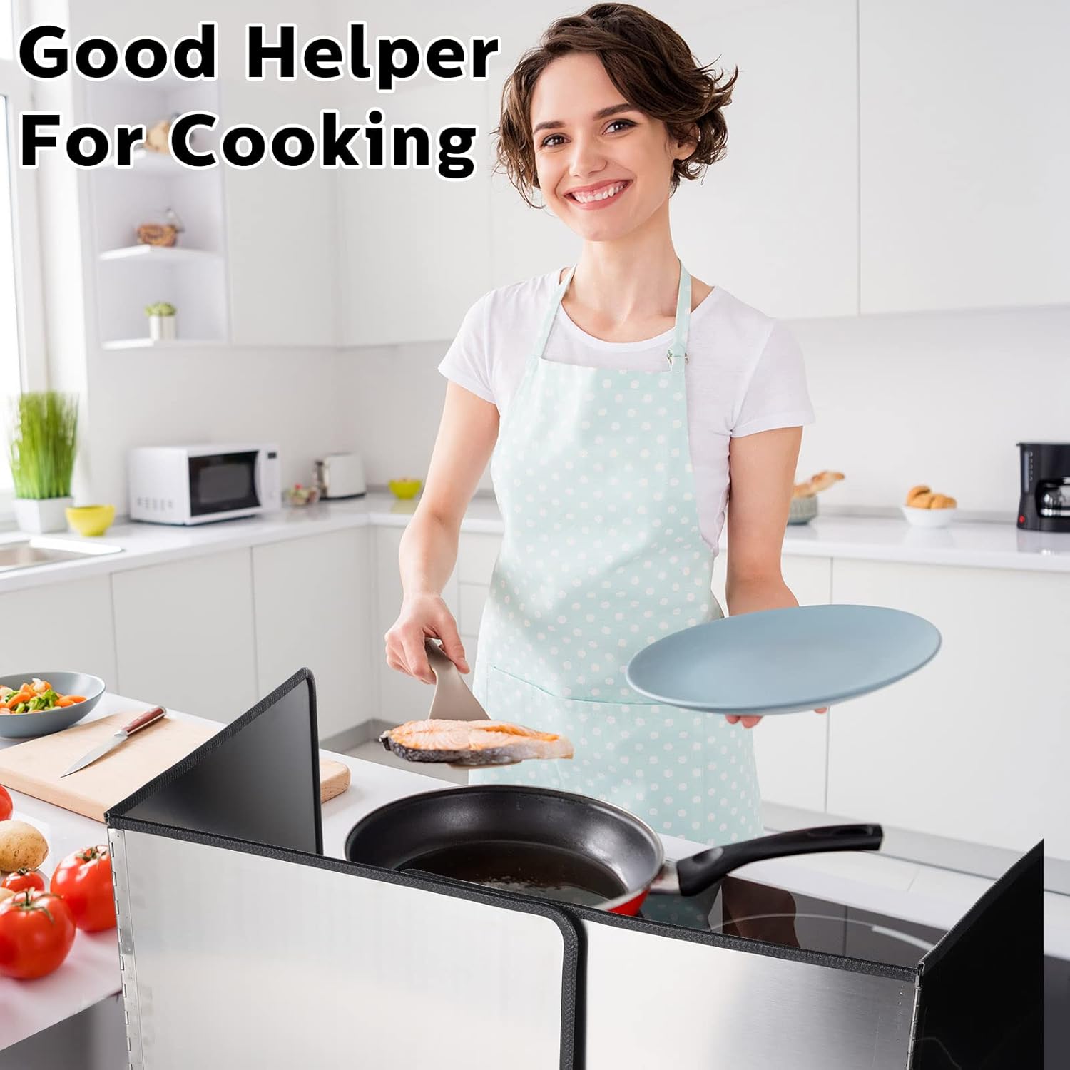 Splatter Guard for Frying Stov - مراجعة Screen Top Mesh وسعره