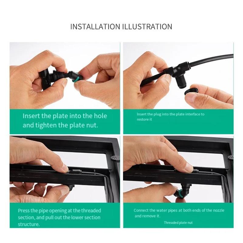360° Adjustable Spray Nozzle S - مراجعة Misting Nozzle Reptile وسعره