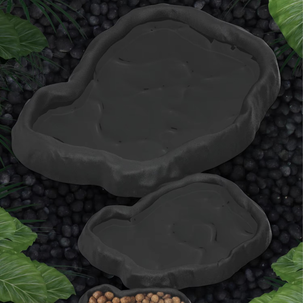 ABS Resin Reptile Feeder Bowl  - مراجعة Water Dish Reptile وسعره