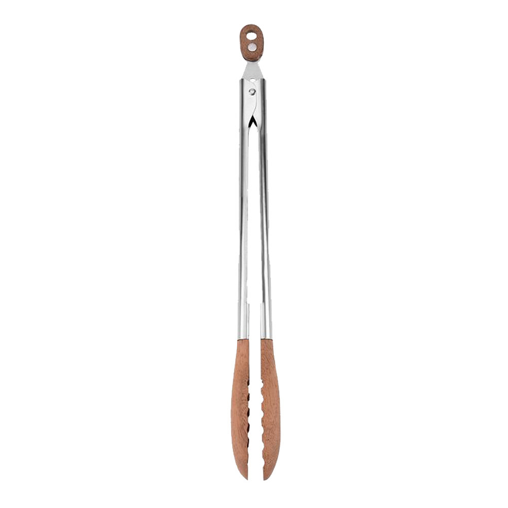 Walnut Wood Stainless Steel Fo - مراجعة Feeding Tong Stainless وسعره