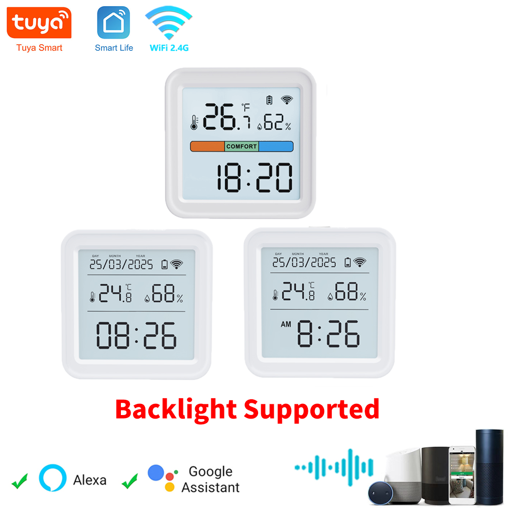 Tuya WIFI Temperature Humidity - مراجعة Digital Hygrometer Probe وسعره