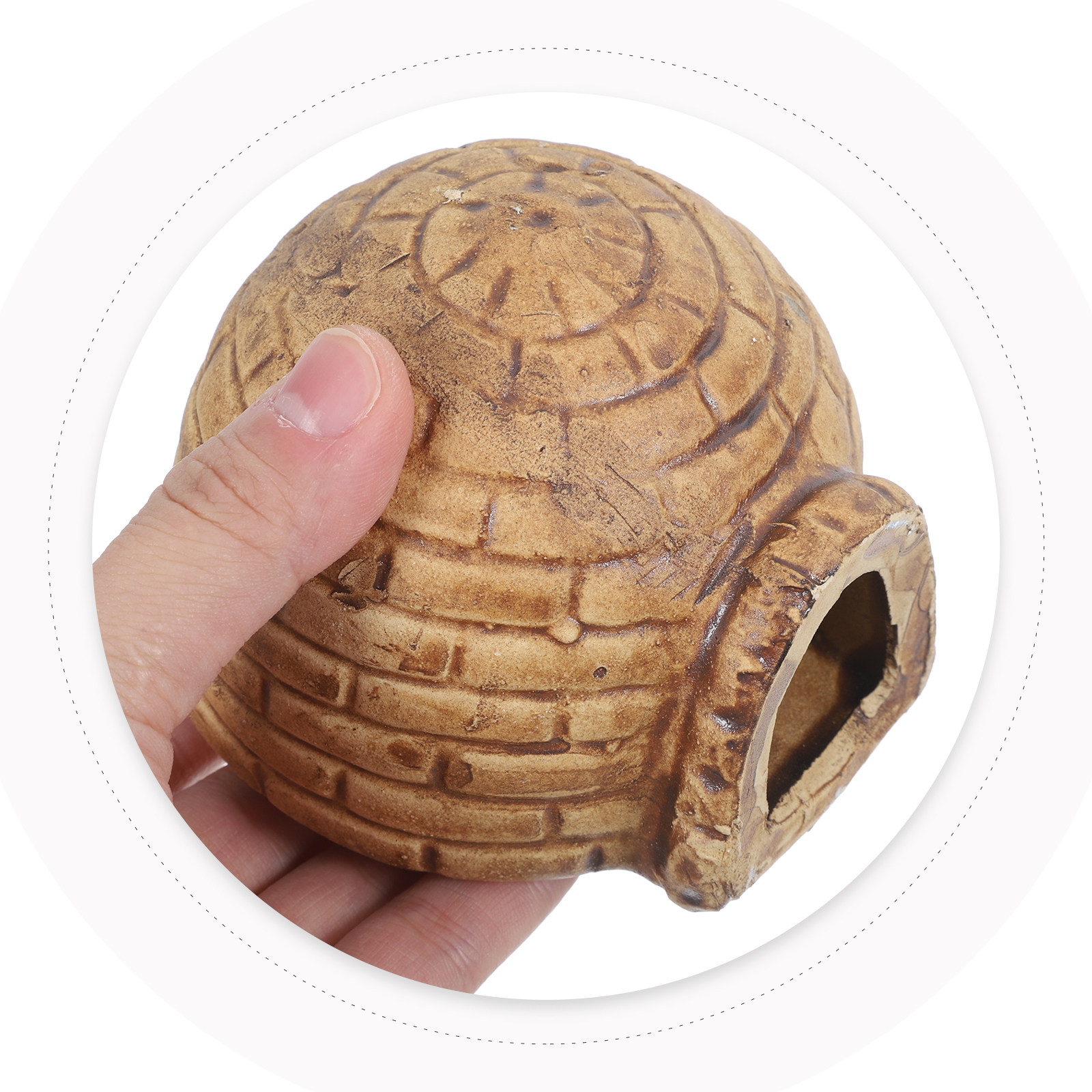 Ceramic Pleco Caves for Aquari - مراجعة Hide Cave Ceramic وسعره